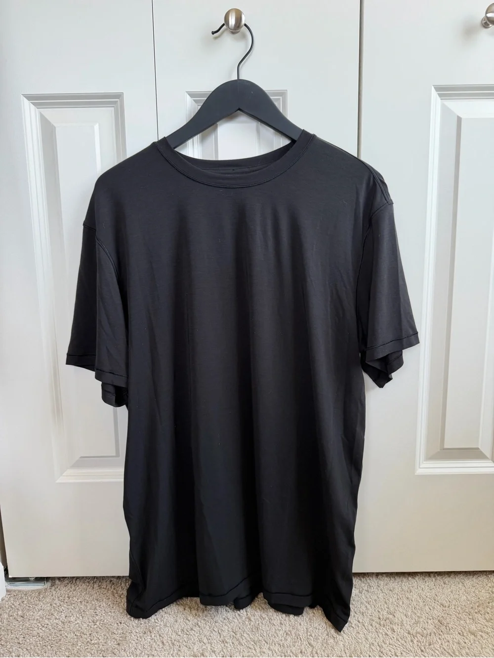 Lululemon Jersey Training Short-Sleeve Shirt Black